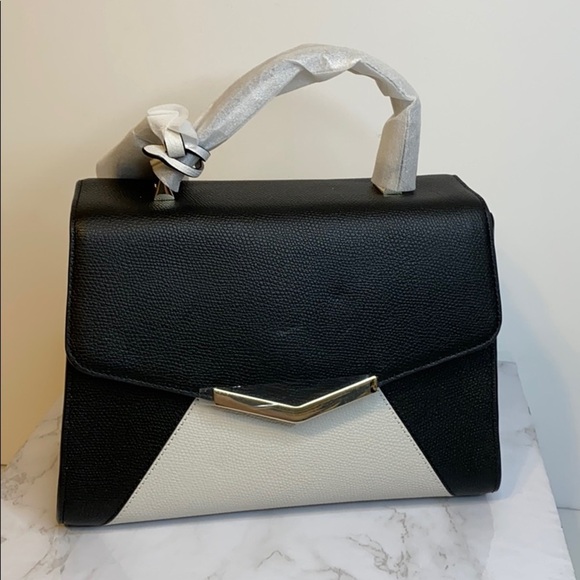 Black & White AVA byTime’s Arrow Handbag/Crossbody - Picture 7 of 8